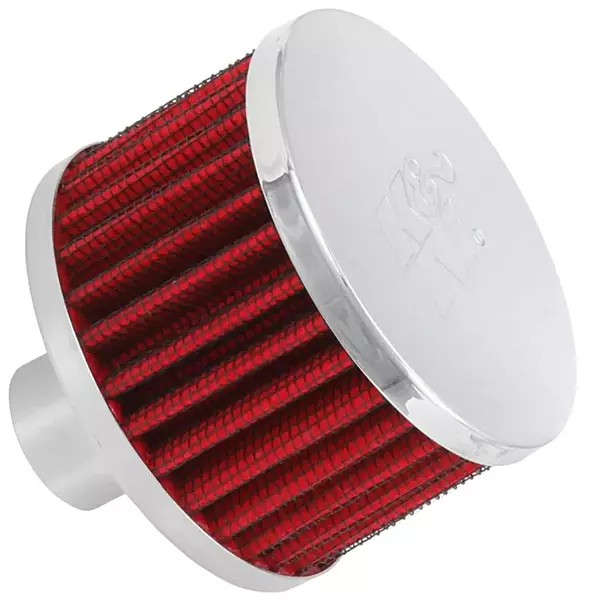 K&N 62-1170 Vent Air Breather Filter — Washable, High-Flow, Universal Fit