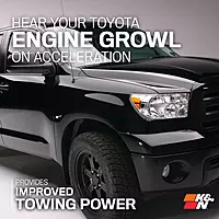 K&N Cold Air Intake System 63-9036 for Toyota Tundra & Sequoia (2012-2021)