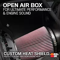 K&N Cold Air Intake System 63-9036 for Toyota Tundra & Sequoia (2012-2021)