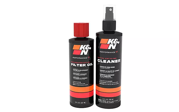 K&N Air Filter Cleaning Kit: Squeeze Bottle Filter Cleaner and Red Oil Kit; Restores Engine Air Filter Performance; Service Kit-99-5050 Cleaning Kit-Squeeze