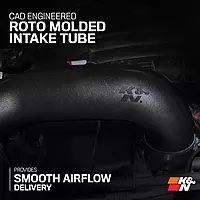 K&N Cold Air Intake System: High-Flow Air Filter, Increase Performance & Towing: Compatible with 2003-2008 Dodge/RAM: 1500, 2500, 3500, 57-1533