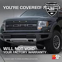 K&N Cold Air Intake System: High-Flow Air Filter, Increase Performance & Towing: Compatiable with 2007-2014 FORD/LINCOLN: Expedition, F150, F150 SVT Raptor, Navigator, 57-2575