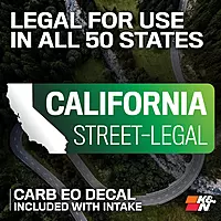 K&N Cold Air Intake System 57-3021-1 for 1999-2004 Chevy/GMC Silverado