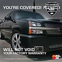 K&N Cold Air Intake System 57-3021-1 for 1999-2004 Chevy/GMC Silverado