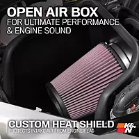K&N Cold Air Intake System 57-3021-1 for 1999-2004 Chevy/GMC Silverado