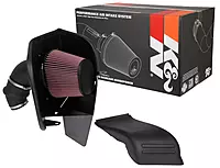 K&N Cold Air Intake System: High-Flow Air Filter, Increase Performance & Towing: Compatible with 2019-2024 RAM: 2500 & 3500, 63-1583