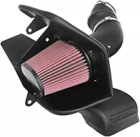 K&N Cold Air Intake System: High-Flow Air Filter, Increase Performance & Towing: Compatible with 2019-2024 RAM: 2500 & 3500, 63-1583
