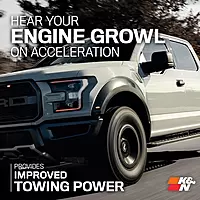 K&N Cold Air Intake System: High-Flow Air Filter, Increase Performance & Towing: Compatible with 2019-2024 RAM: 2500 & 3500, 63-1583