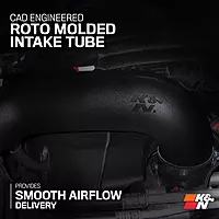 K&N Cold Air Intake System, High-Flow Filter - 1994-2002 Dodge RAM 2500/3500 (57-1525)