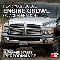 K&N Cold Air Intake System: High-Flow Air Filter, Increase Performance & Towing: Compatible with 2003-2007 Dodge/RAM 2500,3500, 57-1532 50 State Legal