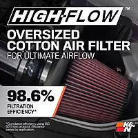 K&N Cold Air Intake System: High-Flow Air Filter, Increase Performance & Towing: Compatible with 2003-2007 Dodge/RAM 2500,3500, 57-1532 50 State Legal
