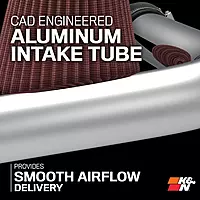 K&N Cold Air Intake System: High-Flow Air Filter, Increase Performance & Acceleration: Compatible with 2012-2015 Acura/Honda: ILX, Civic Si, 69-1019TS