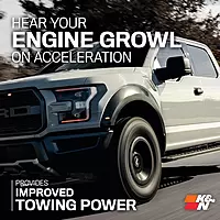 K&N Cold Air Intake System: High-Flow Air Filter, Increase Performance & Towing: Compatible with 2014-2018 RAM: 2500, 3500, 77-1568KTK Metal