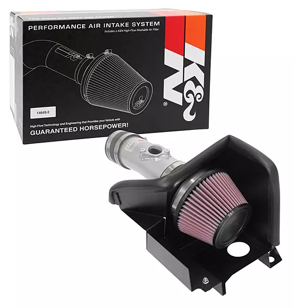 K&N Cold Air Intake System: High-Flow Air Filter, Increase Performance & Acceleration: Compatible with 2018-2022 Honda: Accord, 69-1506TS