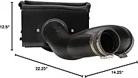 K&N Cold Air Intake System High-Flow Air Filter for 2015-2016 Ford F150 - 63-2592