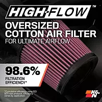 K&N Cold Air Intake System - High-Flow Filter for Infiniti G37 & Nissan 370Z (69-7078TS)