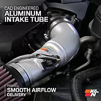 K&N Cold Air Intake System - High-Flow Filter for Infiniti G37 & Nissan 370Z (69-7078TS)