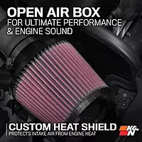 K&N Cold Air Intake System - High-Flow Filter for Infiniti G37 & Nissan 370Z (69-7078TS)
