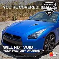 K&N Cold Air Intake System - High-Flow Filter for Infiniti G37 & Nissan 370Z (69-7078TS)