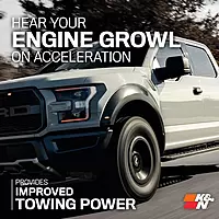 K&N Cold Air Intake System: High-Flow Air Filter, Increase Performance & Towing: Compatible with 2010-2024 Toyota: 4Runner, FJ Cruiser, 63-9034 Roto-Molded