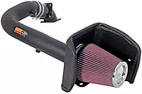 K&N Cold Air Intake System: High-Flow Air Filter, Increase Performance & Towing: Compatible with 2004-2008 FORD/LINCOLN: Expedition, F150, Mark LT, 57-2556