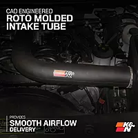 K&N Cold Air Intake System: High-Flow Air Filter, Increase Performance & Towing: Compatible with 2004-2008 FORD/LINCOLN: Expedition, F150, Mark LT, 57-2556