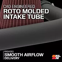 K&N Cold Air Intake System: High-Flow Air Filter, Increase Performance & Acceleration: Compatible with 2011-2023 Chrysler/Dodge: 300, Challenger, Charger, 63-1565