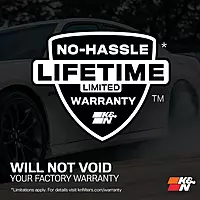 K&N Cold Air Intake System: High-Flow Air Filter, Increase Performance & Acceleration: Compatible with 2011-2023 Chrysler/Dodge: 300, Challenger, Charger, 63-1565
