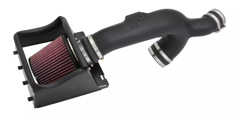 K&N Cold Air Intake System: High-Flow Air Filter, Increase Performance & Towing: Compatible with 2011-2014 FORD: F150, 57-2583