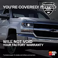 K&N Cold Air Intake System for 1996-2000 Chevy/GMC 5.7L — 57-3013-2