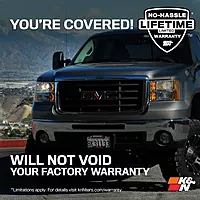 K&N Cold Air Intake System for 2005-2007 Chevy/GMC/Cadillac – 57-3050