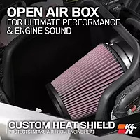 K&N Cold Air Intake System for 2005-2007 Chevy/GMC/Cadillac – 57-3050