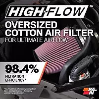 K&N Cold Air Intake System for 2005-2007 Chevy/GMC/Cadillac – 57-3050
