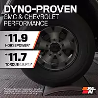 K&N Cold Air Intake System for 2005-2007 Chevy/GMC/Cadillac – 57-3050