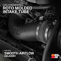 K&N Cold Air Intake System 57-3058 — High-Flow Filter, Fits 2007-2008 Chevy/GMC/Cadillac