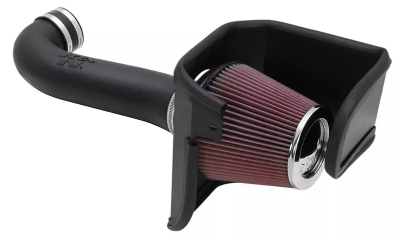 K&N Cold Air Intake System: High-Flow Air Filter, Increase Performance & Acceleration: Compatible with 2011-2023 Chrysler/Dodge: 300, 300C, Challenger, Charger, 63-1114