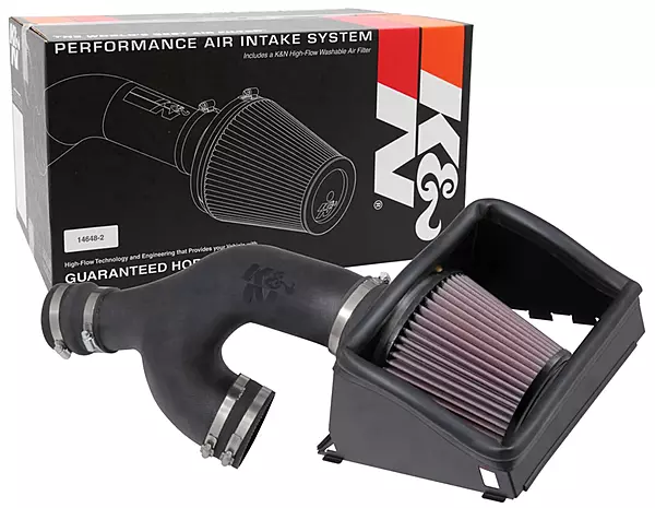 K&N Cold Air Intake System: High-Flow Air Filter, Increase Performance & Towing: Compatible with 2017-2024 FORD/LINCOLN: Expedition, F150, F150 Raptor, Navigator, 63-2599 Roto-Molded
