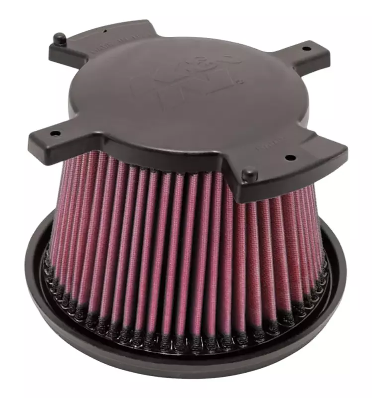 K&N E-0781 High-Flow Lifetime Air Filter for 6.6L Duramax (2005-2010)