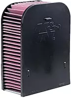 K&N High-Flow Lifetime Engine Air Filter - Replacement, Washable - Fits Porsche Macan (2015-2018) E-0660