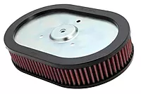K&N HD-0910 High-Flow Washable Air Filter for Harley-Davidson (2009-2017)