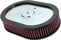K&N HD-0910 High-Flow Washable Air Filter for Harley-Davidson (2009-2017)