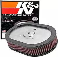 K&N HD-0910 High-Flow Washable Air Filter for Harley-Davidson (2009-2017)