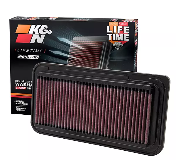 K&N High-Flow Original Lifetime Engine Air Filter - 33-2300 (Fits Scion/Toyota/Subaru)