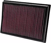 K&N High-Flow Engine Air Filter 33-2438 — Fits Toyota 4Runner/FJ/GX460 (Pack of 1)