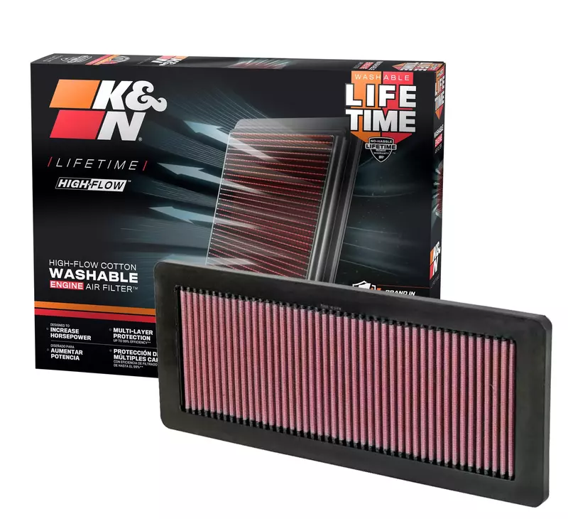 K&N High-Flow Lifetime Engine Air Filter 33-2936 for Mini Cooper