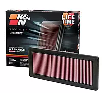K&N High-Flow Lifetime Engine Air Filter 33-2936 for Mini Cooper