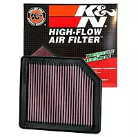 K&N High-Flow Original Lifetime Engine Air Filter: Increase Power: Premium, Washable: Compatible with 2006-2011 HONDA: Civic, Crossroad, 33-2342 (Pack of 1)