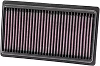 K&N High-Flow Original Lifetime Engine Air Filter: Increase Power: Premium, Washable: Compatible with 2014-2019 INFINITI: Q50, 33-5014