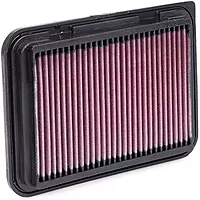 K&N High-Flow Original Lifetime Engine Air Filter: Increase Power: Premium, Washable: Compatible with Pontiac/Scion/Toyota: (See Product Description for Select Models) 33-2360 (Pack of 1)