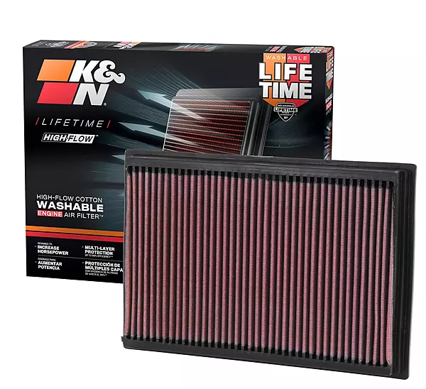 K&N High-Flow Panel Engine Air Filter 33-2272 — Fits Ford Crown Victoria & More